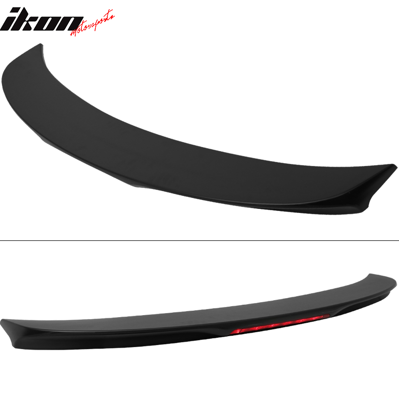 Fits 14-19 Toyota Corolla OE Style Painted Trunk Spoiler Wing W/ Light ABS