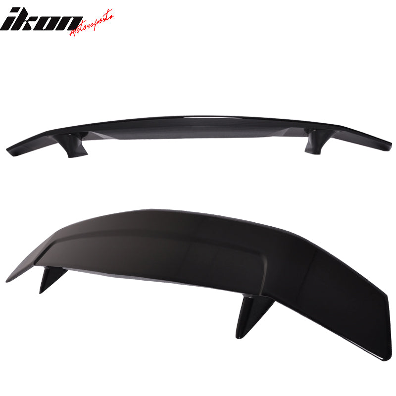 Fits 16-23 Mazda MX-5 Miata Rear Trunk Spoiler Wing Deck Lid Tail Gloss Black