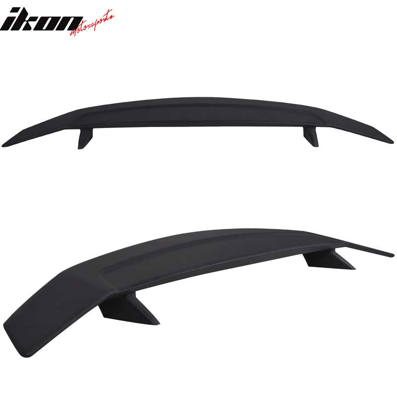 2 Post Universal Trunk Spoiler Wing & 3RD Brake LED Light - ABS