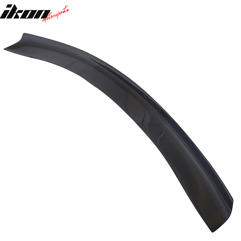 Fits Honda Civic Top Gurney Flap Add-On Trunk Spoiler Wing Transparent Smoke