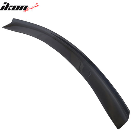 Fits 16-21 Civic Sedan Coupe Top Gurney Flap Trunk Spoiler Transparent Smoke