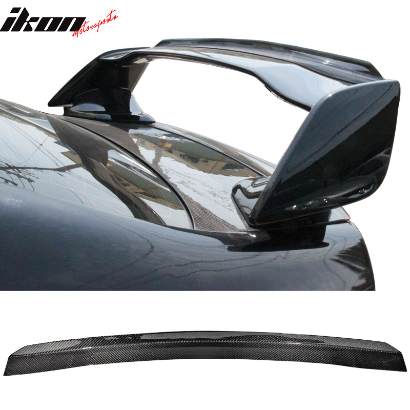 2015-2021 WRX STi Carbon Fiber Top Gurney Flap Add-On Trunk Spoiler