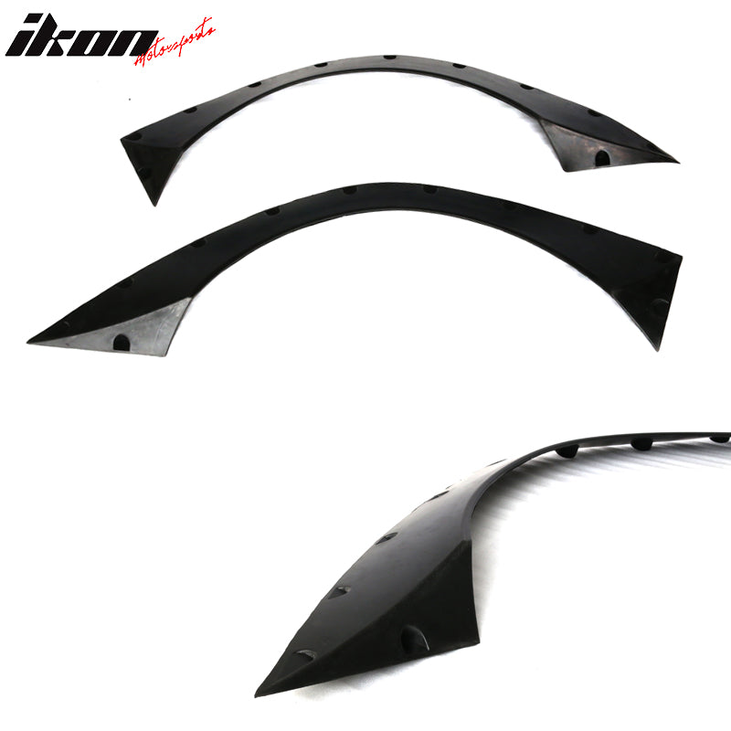 Fits 16-21 Honda Civic Sedan RB Style Rear Wide Body Wheel Arch Fender Flares PU