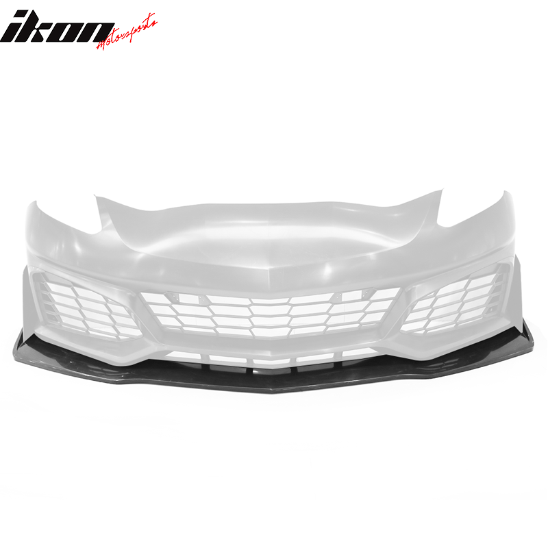 Fits 14-19 Chevrolet Corvette C7 ZR1 Style Front Lip Painted Color