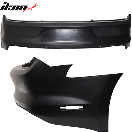 Fits 15-17 Mustang Premium Rear Bumper Conversion & R Spec 3 Pc Rear Diffuser