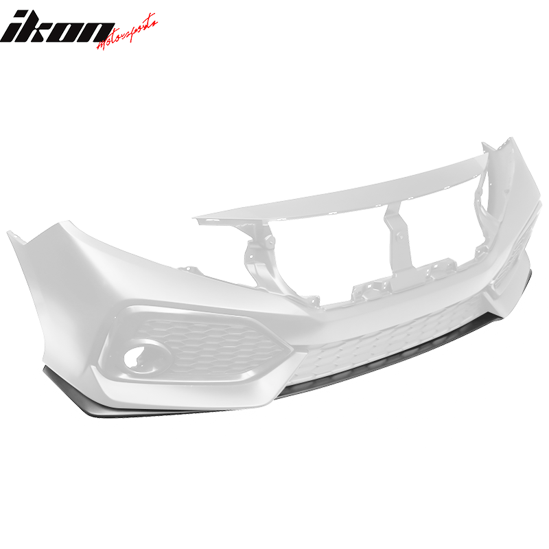 Replacement Front Lip for 16-21 Honda Civic Si OE Style Front Bumper Cover - PP