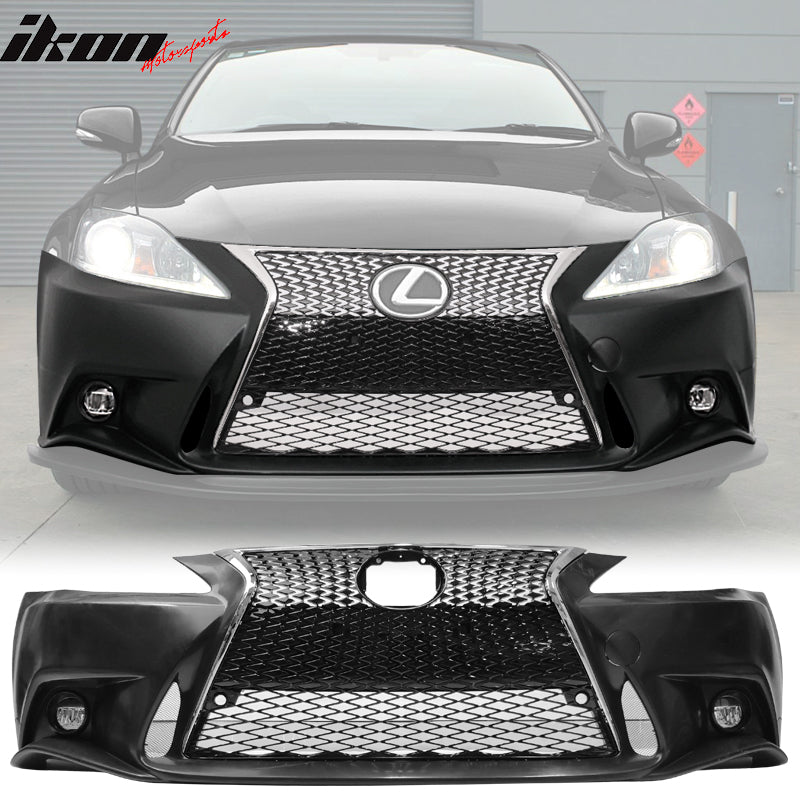 2006-2013 Lexus IS250 IS350 F Sport Style Front Bumper Conversion PP