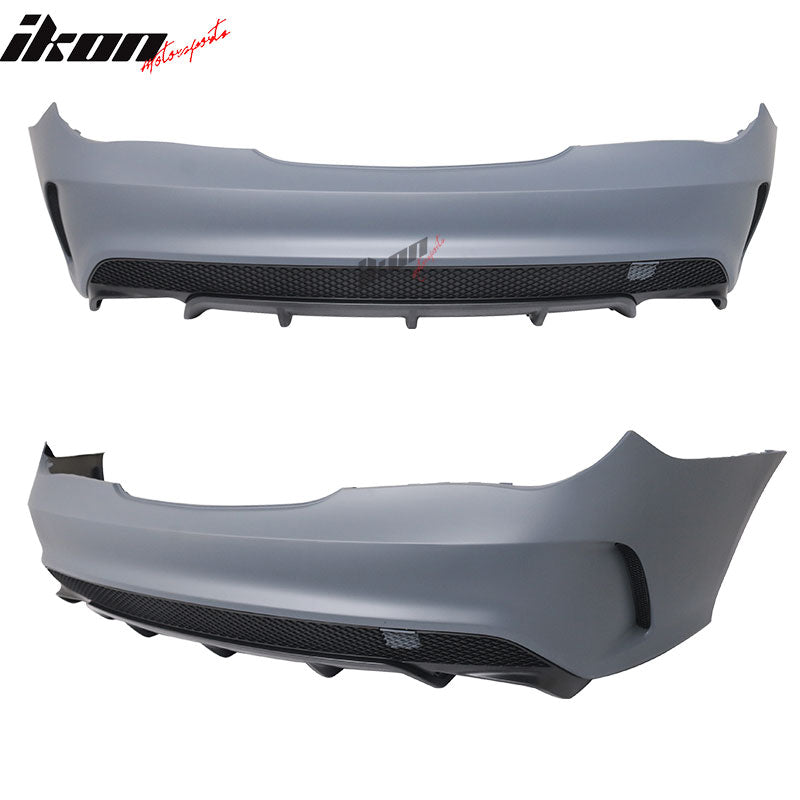 Fits 13-16 Mercedes C117 CLA-Class Rear Bumper - PP