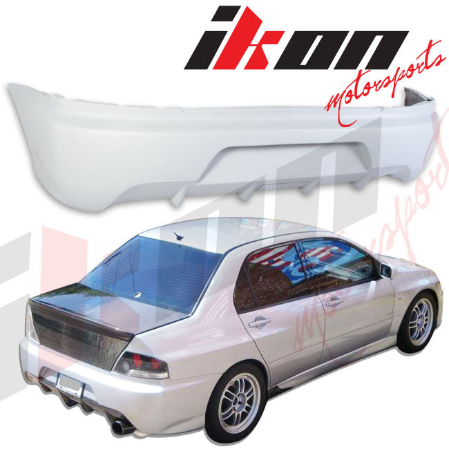 Fits 03-07 Mitsubishi Lancer EVO 8 9 M-R JDM Style Rear Bumper