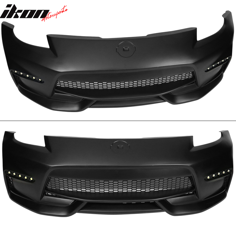 Fits 03-08 Nissan 350z to 370z Conversion NIS Style Front Bumper Cover PP