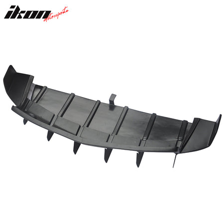 Fits 10-15 Chevrolet Camaro ZL1 MB Style Rear Diffuser Bumper Cover Fin PP