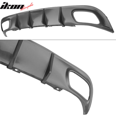 Fits 15-23 Dodge Charger RT V2 Style Rear Diffuser