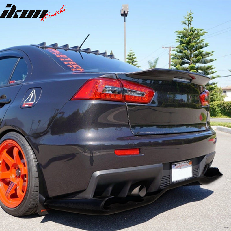 Clearance Sale Universal VTX Style FRP Rear Bumper Lip Under Bottom Diffuser