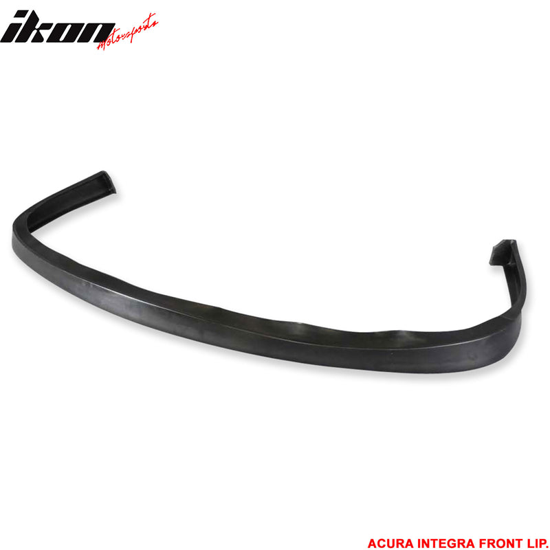 Fits 92-93 Acura Integra JDP Style Front Bumper Lip Spoiler- PU