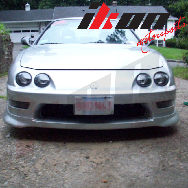 Fits 98-01 Acura Integra Type R TR Style Front Bumper Lip Spoiler Unpainted - PU