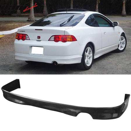 Fits 02-04 Acura RSX DC5 Front Bumper Lip Spoiler + Rear Bumper Lip Diffuser PU