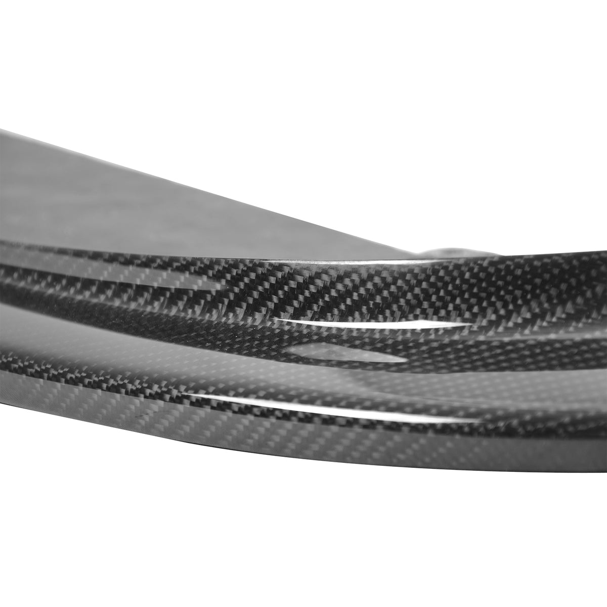 Fits 08-13 E90 E92 E93 M3 CRT Style Front Bumper Lip Spoiler - Carbon Fiber (CF)