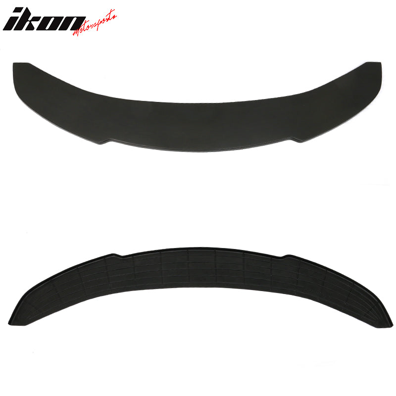 Universal V1 Style 65x16 Inch Front Bumper Lip - Polyurethane (PU)