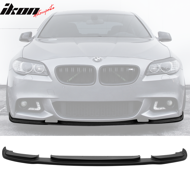 2011-2016 BMW F10 528i 550i 535i Msport Matte Black Front Lip Spoiler