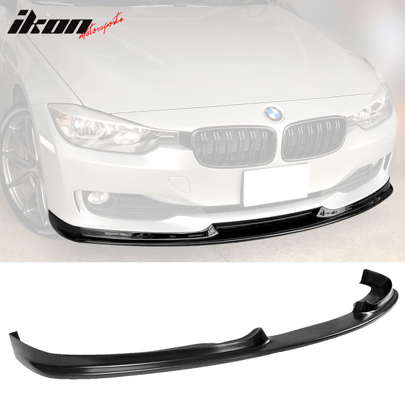 2012-2015 BMW F30 3-Series Sedan H Style Unpainted PU Front Bumper Lip