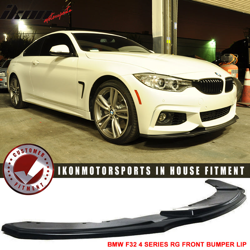 2014-2020 BMW F32 F33 F36 4-Series MSports RG Front Bumper Lip Spoiler