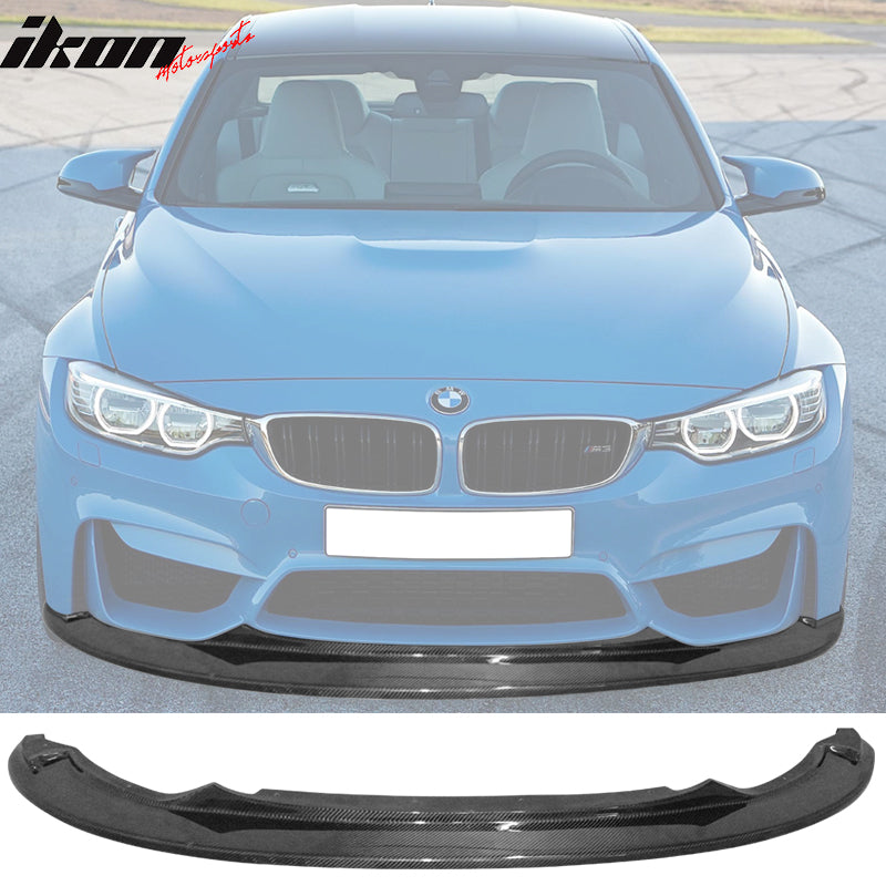 2015-2020 BMW F80 M3 F82 F83 M4 Carbon Fiber Front Bumper Lip Spoilers