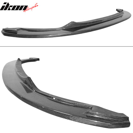 Fits 15-20 BMW F80 M3 F82 F83 M4 KS Style Front Bumper Lip Spoiler Carbon Fiber