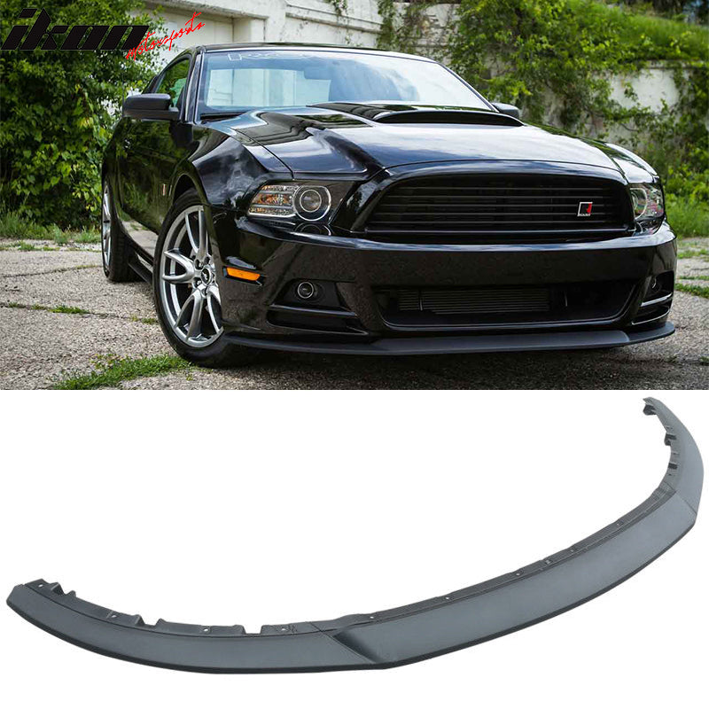 Fits 13-14 Ford Mustang R Style Painted Front Bumper Lip Spoiler PP 3PCS