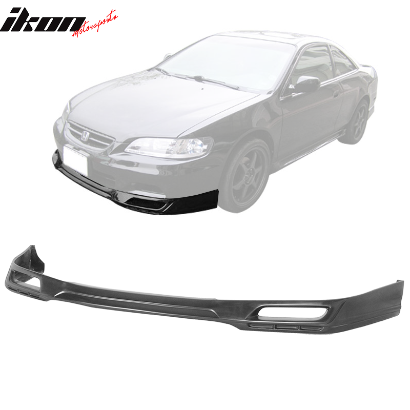 1998-2002 Honda Accord Coupe 2Dr Front Bumper Lip Spoiler Bodykit PU