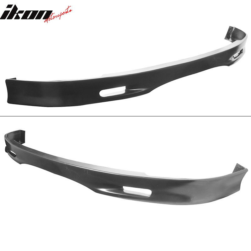 Fits 01-03 Honda Civic Sedan Coupe Spoon Style Front Bumper Lip Spoiler PU