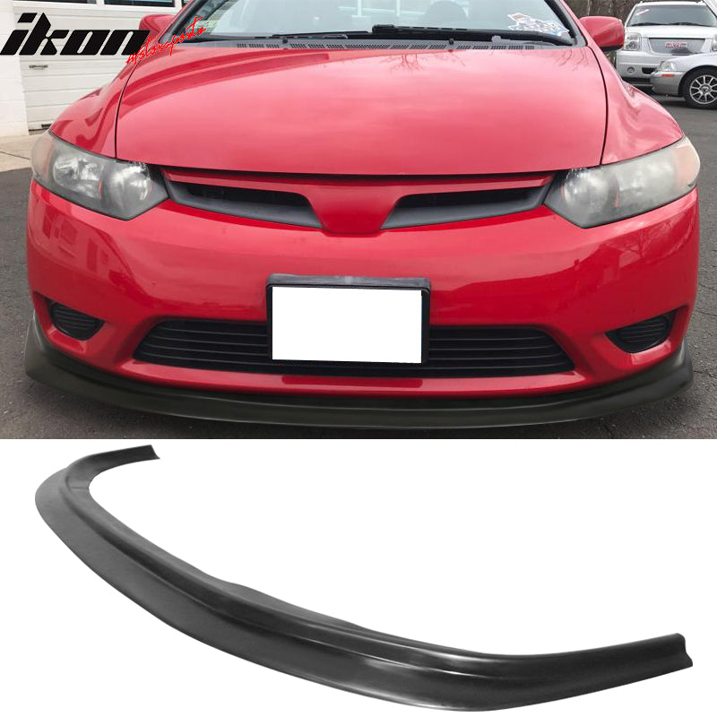 2006-2008 Honda Civic FG2 2Dr Coupe Ikon Aero DP Front Lip Splitter