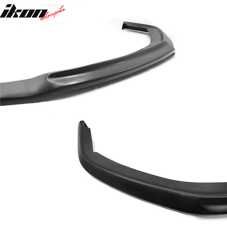 Fits 12-13 Honda Civic 2-Door Coupe Unpainted Black Front Bumper Lip Spoiler PU