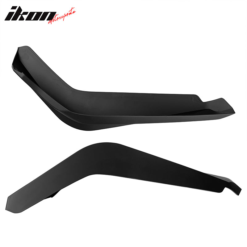 For 22-24 Honda Civic HPD Style Side Front Bumper Splitters Painted Color