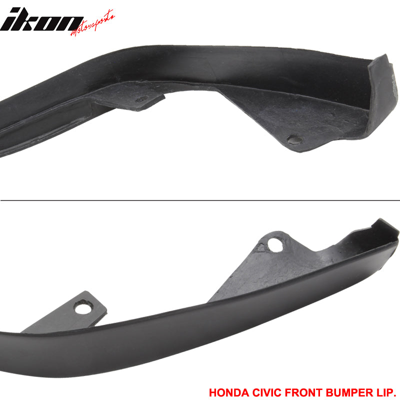 Fits 92-95 Honda Civic EG SIR OE Style Front Bumper Lip  PU