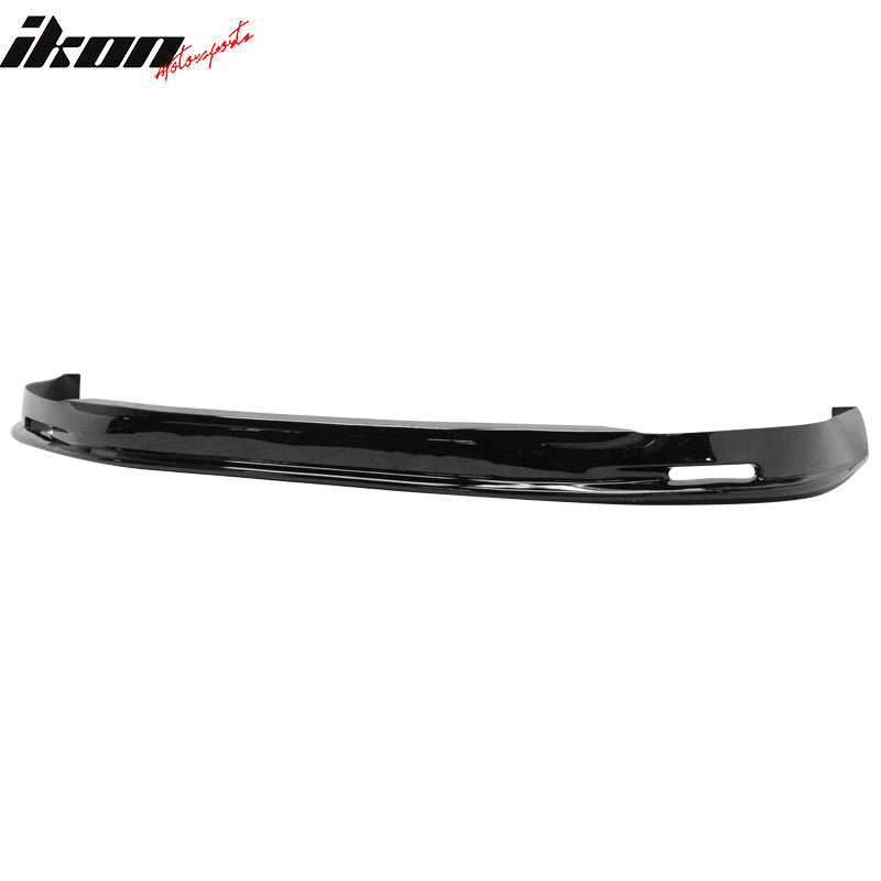 Fits 96-98 Honda Civic EK Mugen Style Painted Black Front Bumper Lip Spoiler