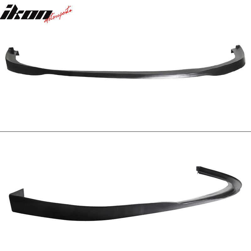 Fits 96-98 Honda Civic SIR Style Unpainted Black Front Bumper Lip Spoiler Kit PU