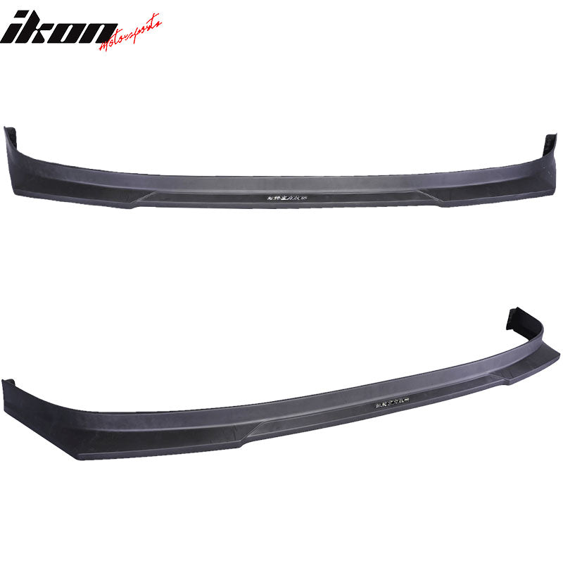 Compatible With 1999 2000 Honda Civic HC1 Style Front Bumper Lip Spoiler PP Polypropylene