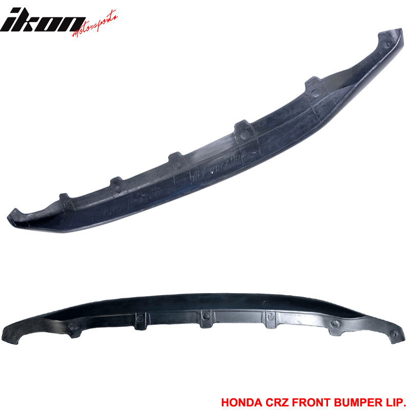 OE Style Front Bumper Lip Spoiler Fits 11-14 CRZ CR-Z 2Dr PU