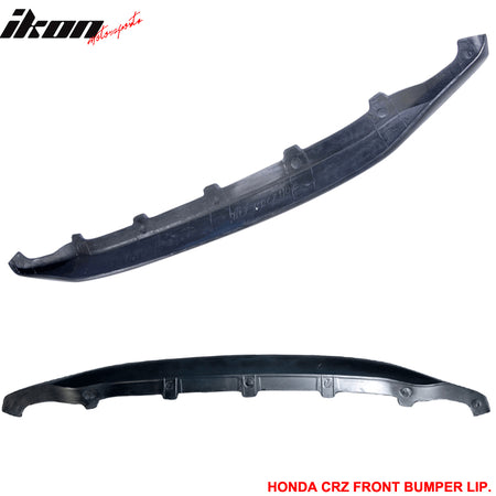 OE Style Front Bumper Lip Spoiler Fits 11-14 CRZ CR-Z 2Dr PU