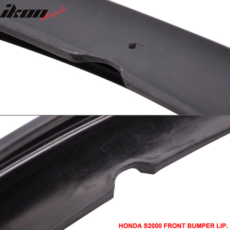 Fits 00-03 Honda S2000 AP1 TR Style Front Bumper Lip Chin Spoiler Splitter - PU