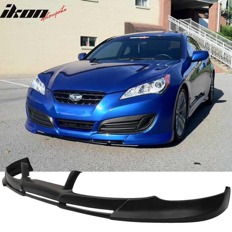 2010-2012 Hyundai Genesis Coupe 2Dr PD Style Front Bumper Lip PU