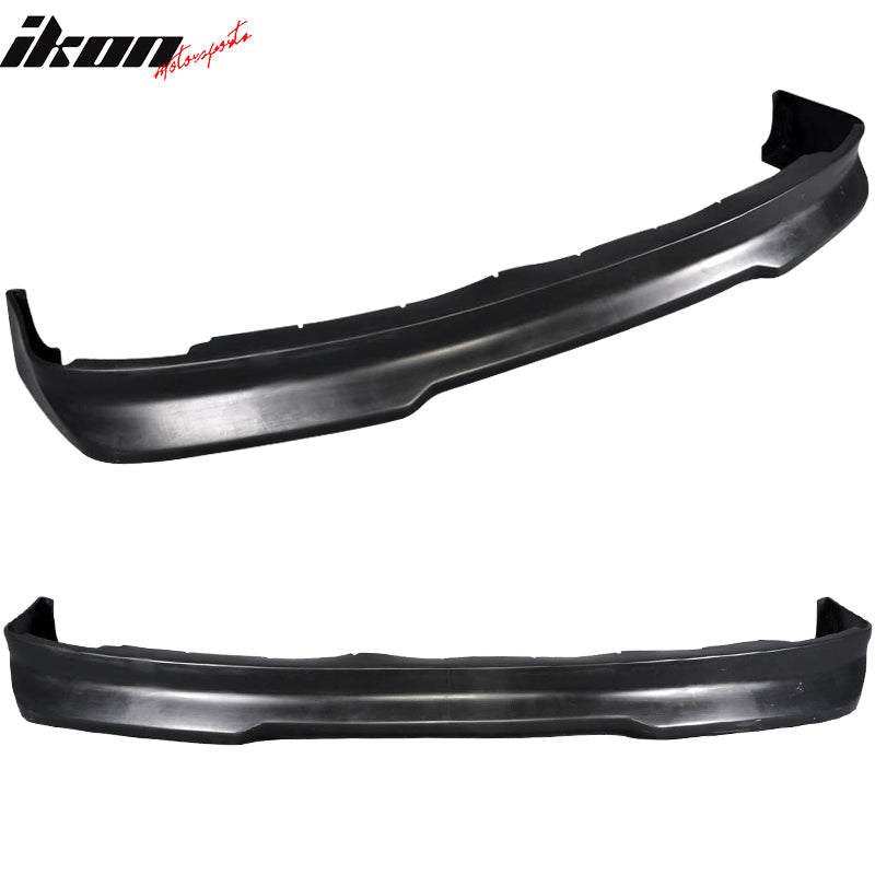 Front Bumper Lip Compatible With 1998-2003 Lexus GS300 & 400, GR Style PU Black Front Lip Spoiler Splitter Air Dam Chin Diffuser by IKON MOTORSPORTS, 1999 2000 2001 2002