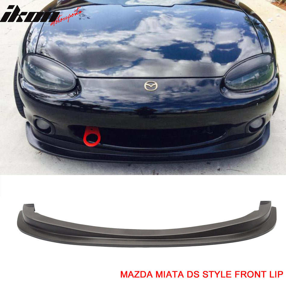 1999-2000 Mazda Miata MX-5 DS Style Front Lip Splitter Spoiler PU