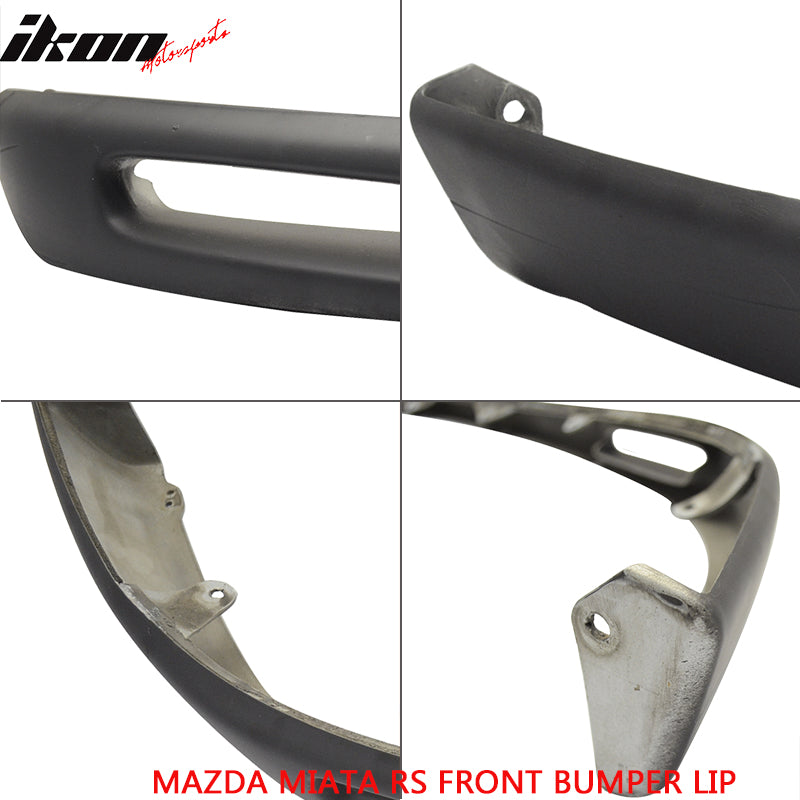 Fits 99-00 Mazda Miata OE Factory Style Front Bumper Lip Spoiler Unpainted PU