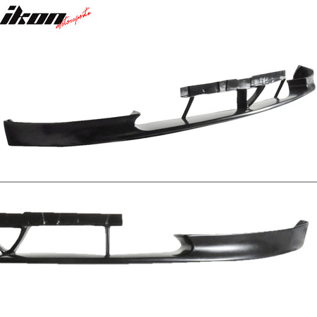 Fits 04-08 Mazda RX8 RX-8 OE Style Front Bumper Lip Spoiler Unpainted Black PU