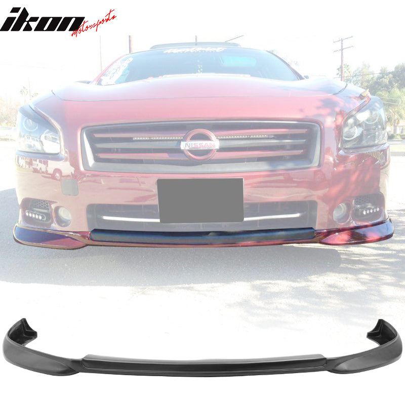 2009-2015 Nissan Maxima ST Style Unpainted Front Lip Splitter PU