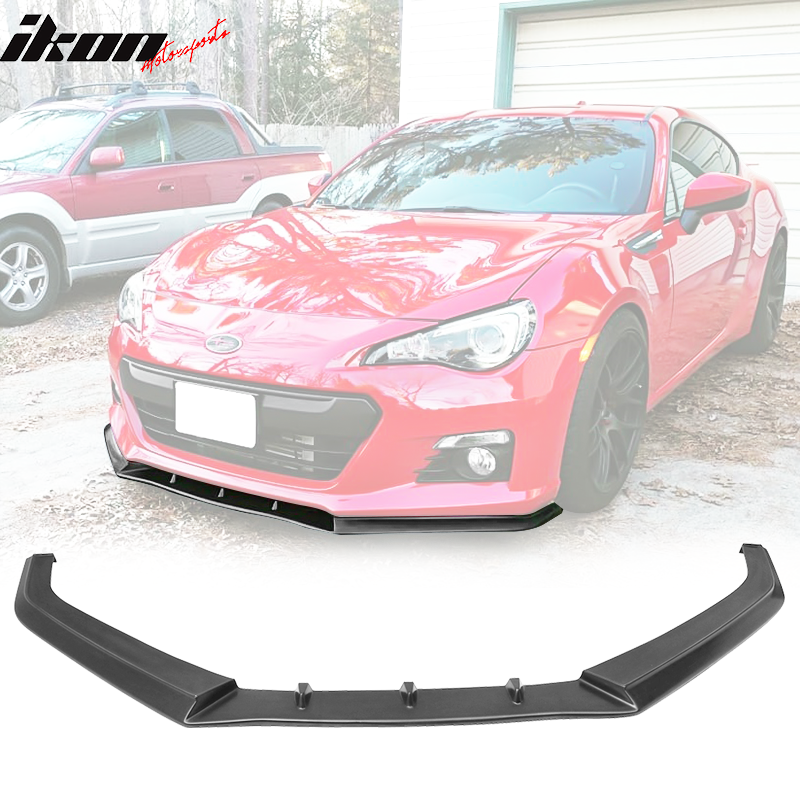 2013-2016 Subaru BRZ IKON V3 Style Front Bumper Lip Chin Spoiler PU