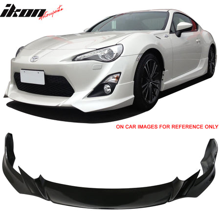 Front Bumper Lip Compatible With 2013-2016 Scion FRS, Five Design Style PU Front Lip Finisher Under Chin Spoiler Add On