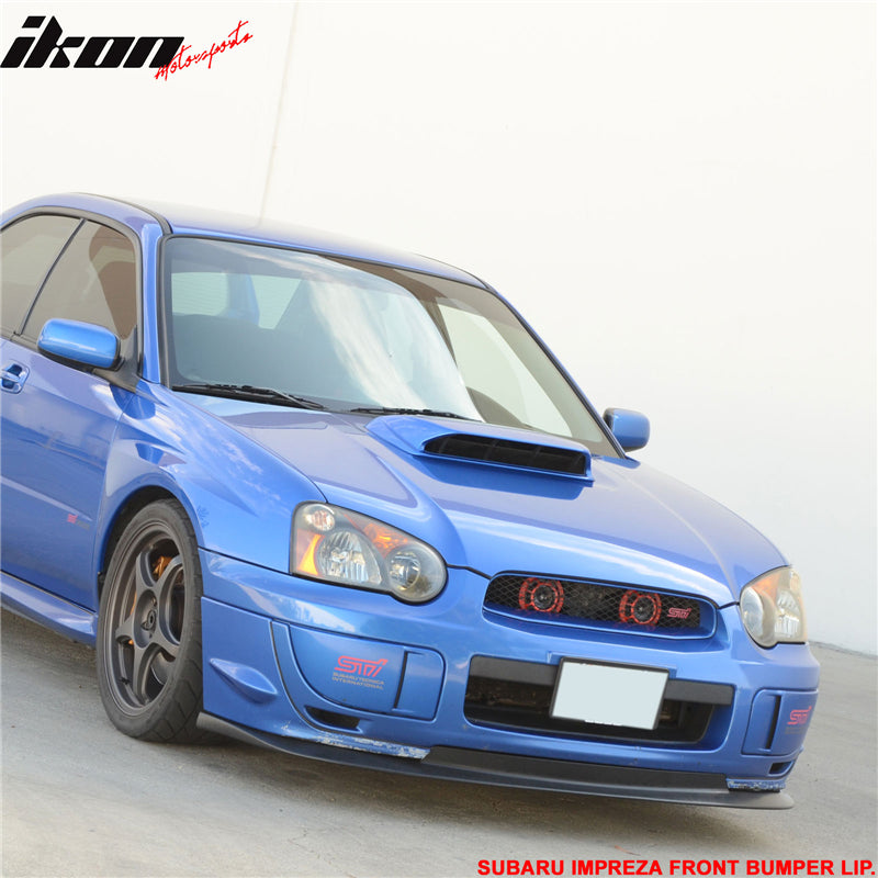 Fits 04-05 Subaru Impreza WRX V-Limited Sti Front Bumper Lip Spoiler PP