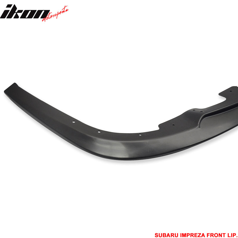 Fits 06-07 Subaru Impreza WRX Sedan & Wagon 4-Door STI Front Bumper Lip Splitter